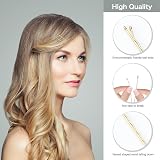OWill 150 Pieces Blonde Bobby Pins Hair Clips with Storage Box view 3