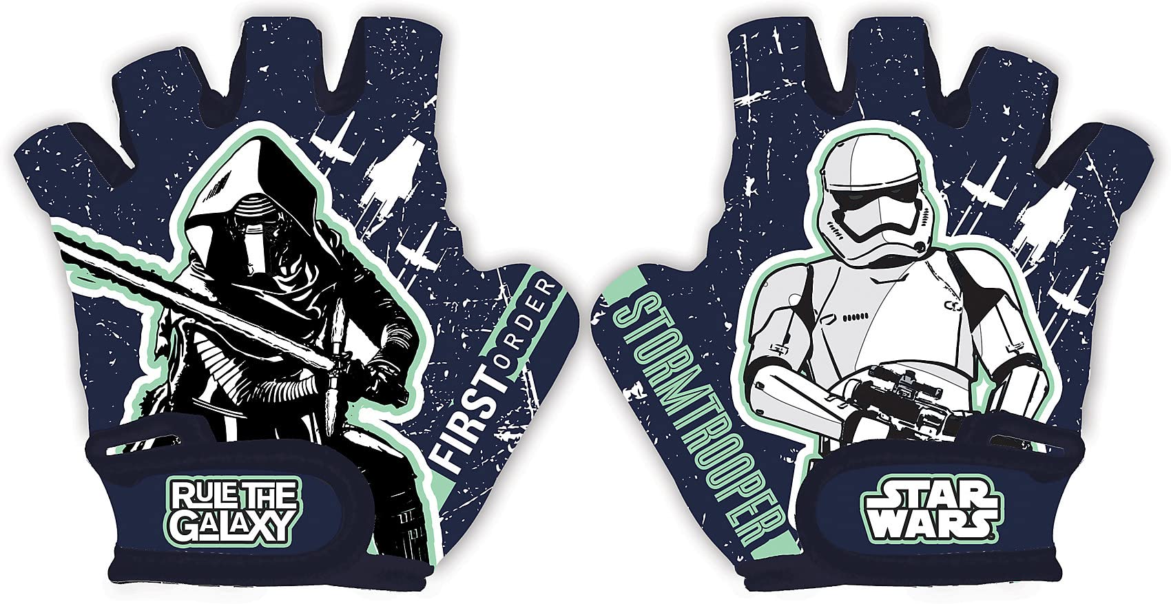 Star Wars Seven Polska 9041 Bike Gloves Stormtrooper Multi-Coloured