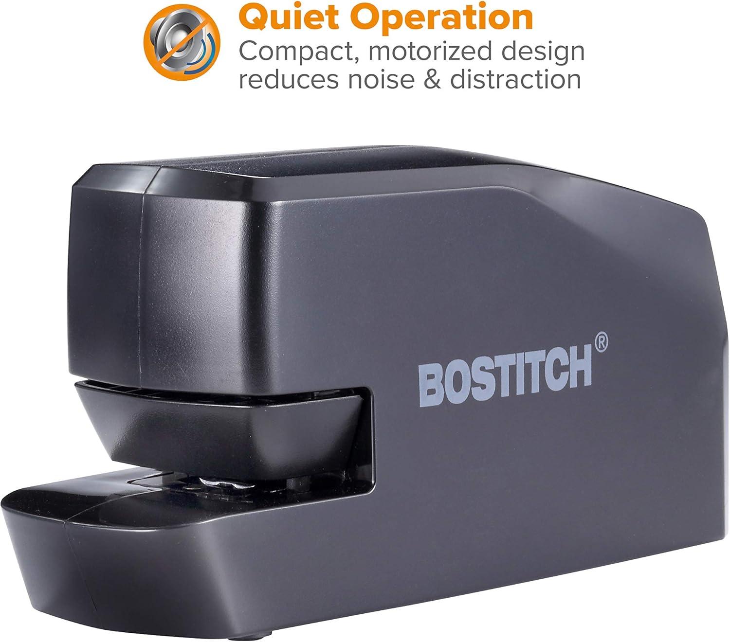 Bostitch Office Portable Electric Stapler, 20 Sheets, AC or Battery Powered, Black (MDS20-BLK) : Office Products