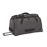 High Sierra Forester 34-Inch Wheeled Duffel, Black