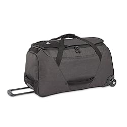 High Sierra Forester 34-Inch Wheeled Duffel, Black