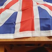 UK Royal Standard Flag 5ft X 3ft Large - 100% Polyester, Double Stitched With Metal Eyelets
