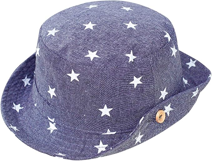 baby summer hat with strap