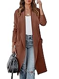 ANRABESS Women's Long Cardigan Sweater 2025 Fall