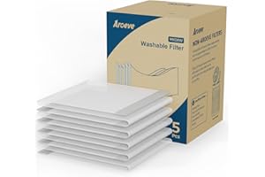 AROEVE MK08 MK09W Washable Air Filter Replacement for Large Particles Such As Hair, Dust, Pet Dander