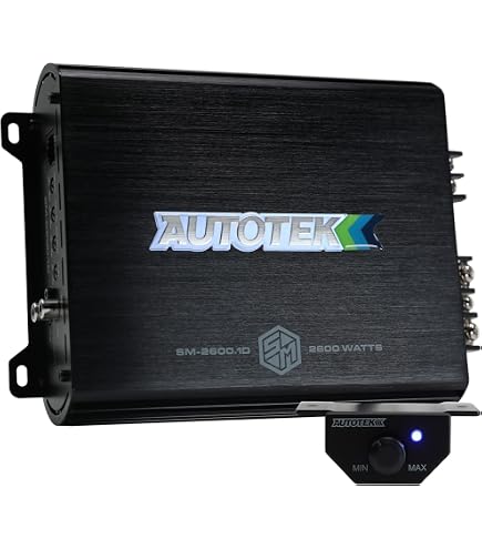 Amazon.com: Autotek 1100 Watts TA Mono Subwoofer Car Audio