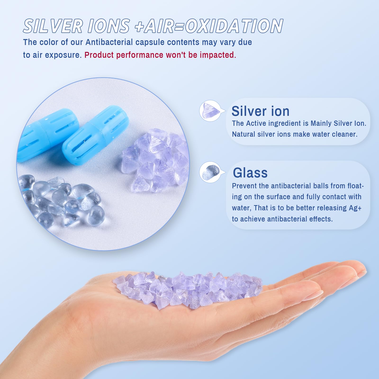 Humidifier Cleaner, 3 Pack Humidifier Fish for Universal Humidifiers and Tanks for 90 Days, Purifies Water & Prevent Hard Water Build-Up, Reduce White Dust and Odors