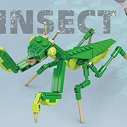 Vilbocr Mini Insect Building Blocks Toy Insect