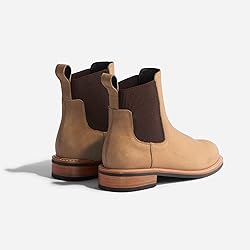 Nisolo Carmen Chelsea Boot 2.0, Almond, 10, Boots
