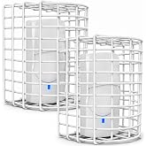 Blulu 2 Pcs Motion Detector Thermostat Wire Cage Cover, 7 x 5.8 x 4.5 | Metal Steel Motion Detector Thermostat Damage Stopper, Technology Protective Steel Wire Guard, Indoor Outdoor Use