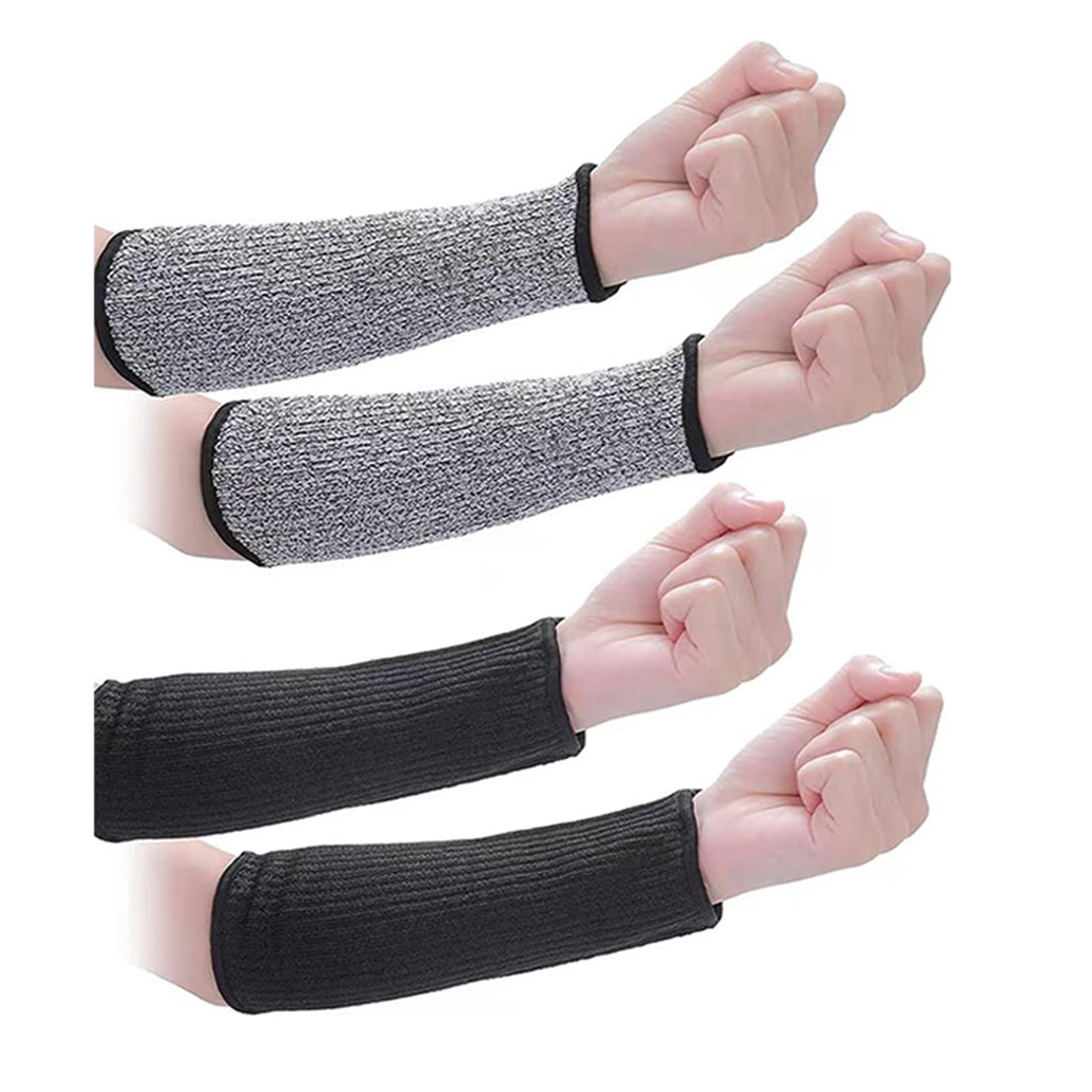 DYTHHN 4Pcs Gardening Sleeves Arm Protection Anti Abrasion Level 5 Protective Arm Sleeves Slash Resistant Arm Protection Sleeves Guard for Garden Kitchen Farm Work