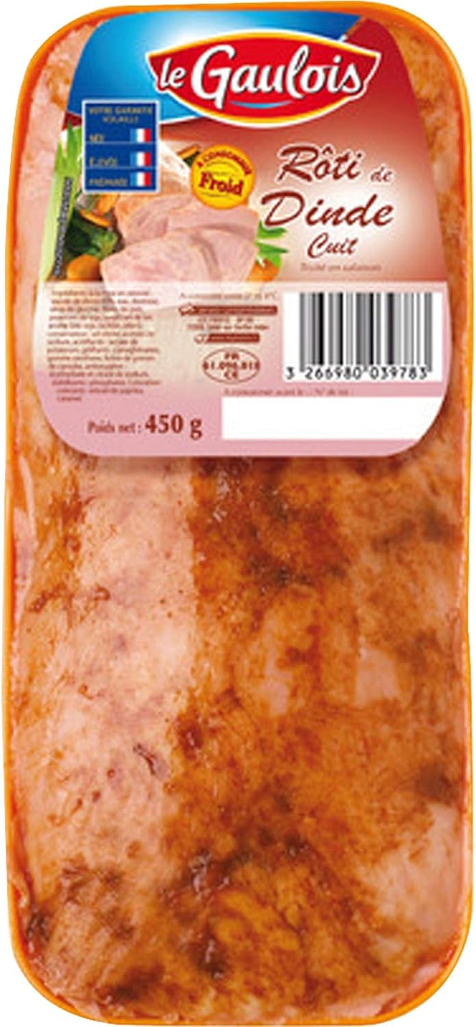 Roti De Dinde Cuit Le Gaulois 450 G Amazon Fr Epicerie