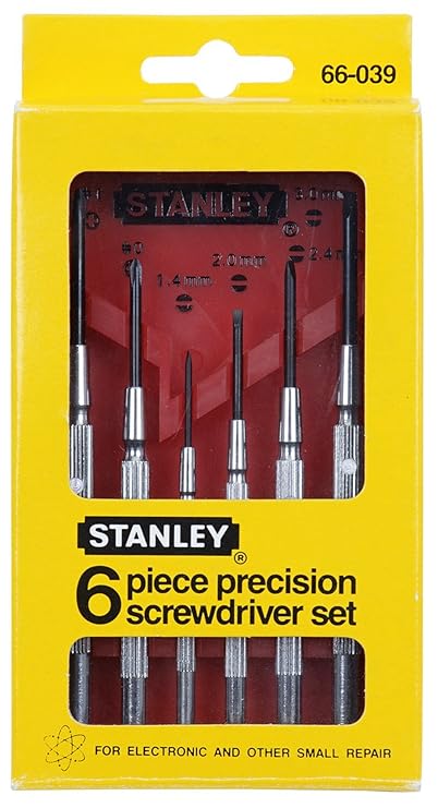 Stanley 66-039 Precision Screwdriver Set (6-Pieces)