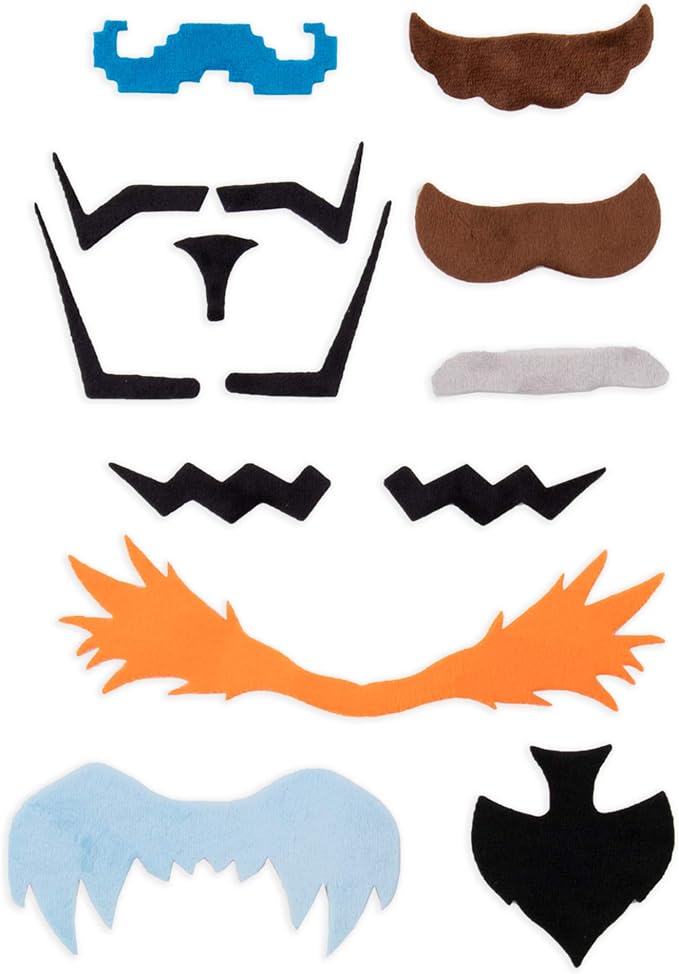 Super Moustachio Bros Fake Mustaches for Video Game