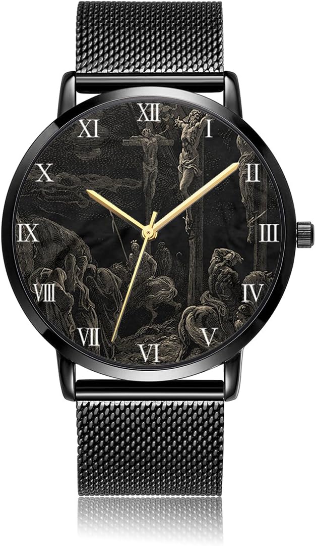 Watches Women Stainless Steel Classic Luxury Casual Watches Waterproof Quartz Mesh Band Wrist Watch