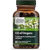 Gaia Herbs Oil of Oregano - Immune and Antioxidant Support Supplement to Help Sustain Overall Well-Being - with Oregano Oil,