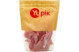 Yupik Dried Papaya Spears, 2.2 lb (35.2 oz), Gluten-Free, Vegan, Kosher, Sweetened Tropical Dried Fruits, Long Strips, No Added Sulphites, Fruity Snacks, Ideal for Baking & Topping