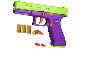 Cute Gravity Toy Gun Outdoor Shooting Toy M1911(Purple)