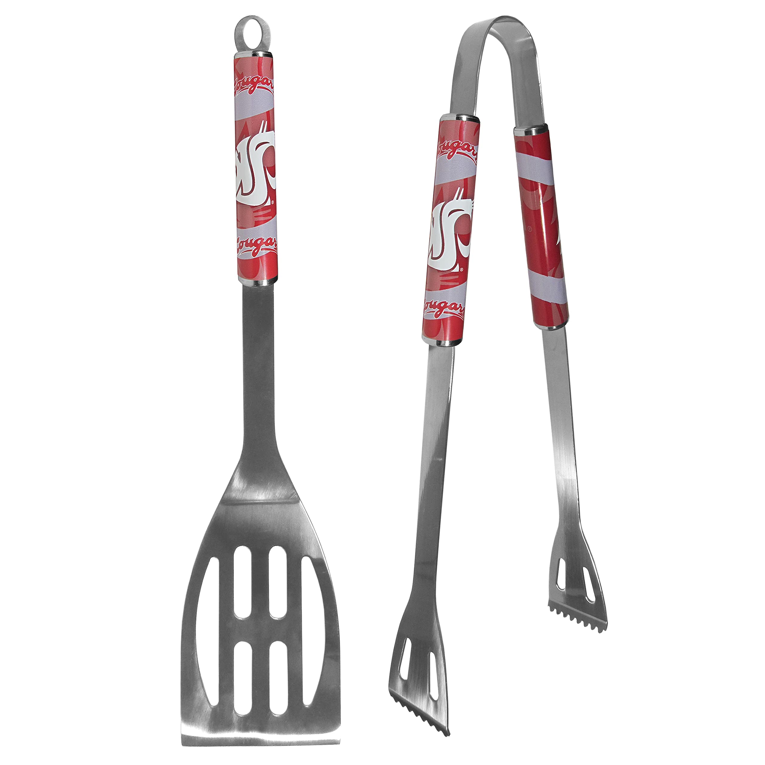 NCAA Washington State Cougars Steel BBQ Tool Set (2 Piece)