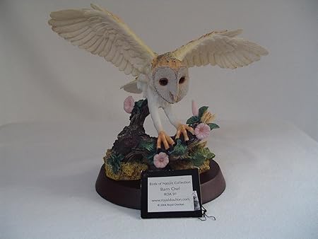 Royal Doulton Animals Birds Of Nature Collection Barn Owl