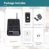 Retekuss TD157 Restaurant Pager System 500 Pagers 998 Channels UK Plug view 7