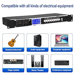 Depusheng 10 Outlet Power Conditioner 10 Amp 2000w