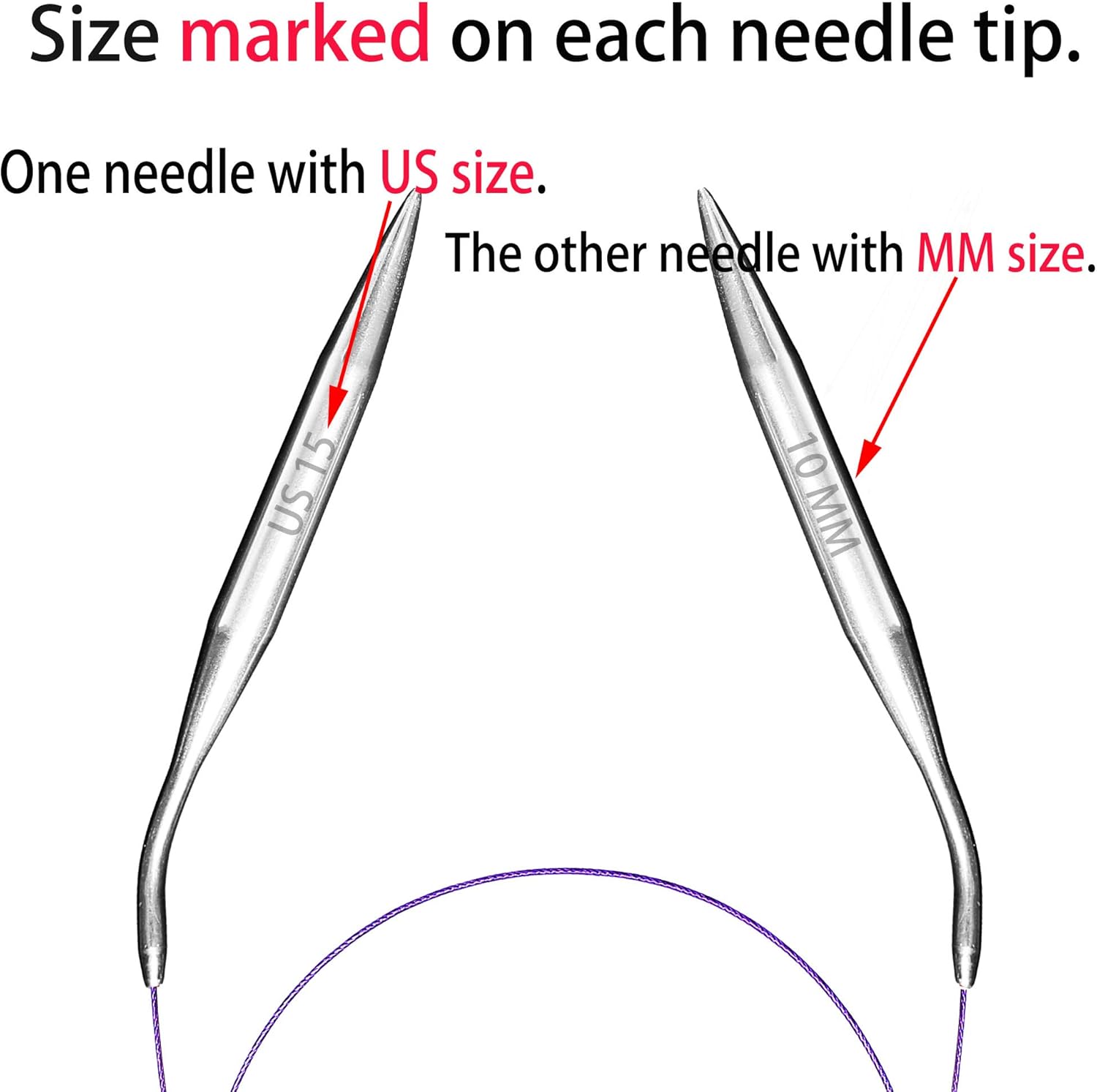 Tools Knitting Circular Knitting Needles 40 Cm Length In Sizes 2 Mm To 8 Mm Original Knit Pro Metal Knitting Needles High Quality Product