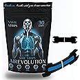 Airevolution Nose Strips for Breathing - One Big Spring Technology & Visual Positioning Aid - 30 Count Nasal Strips for Snoring, Anti Snoring Devices for Better Sleep & Congestion Relief