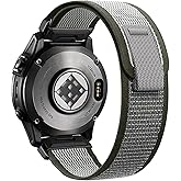 Trail Loop Quickfit 20/22/26 Watch Band for Garmin fenix/epix/Forerunner/Approach/Tactix/MARQ/Quatix/D2 Series — Fenix 7/Fenix 6/6x/Fenix 5/5x/Forerunner 965/955/945 Replacement Sport Band