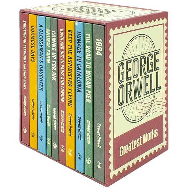 Amazon.com: The Greatest Works of George Orwell 10 Books Set