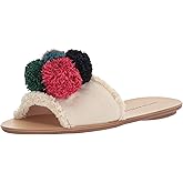 LOEFFLER RANDALL Women's Gabi (Canvas Pom) Flat Sandal