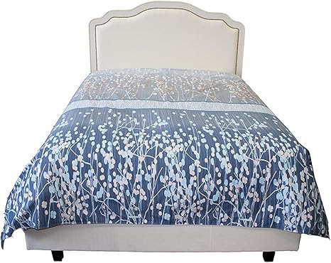 Blue Night 100 Cotton 300tc Oversized King 110 X 100 Duvet
