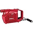 Coleman QuickPump Air Pump for Air Beds & Inflatables, Portable Air Pump with Fast Inflation or Deflation, Battery-Powered/Rechargeable/12-Volt/120-Volt Power Options