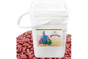 Wheatland™ Red Kidney Beans • Farm Fresh • Mylar, Oxygen Absorber and Bucket Provide 25 Year Shelf Life • Lab-tested ISO 17025 Verified Chemical-Free • Never Irradiated, No desiccants and Non GMO • High Trust Seller • Emergency Food Storage 40 Year Legacy of Prepping