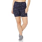 Core 10 Women's All Day Comfort Slim-Fit High-Waist Side-Pocket Booty Yoga Short