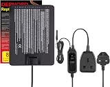 DERNORD Heat Mat with Thermostat 8W Reptile Digital Controller Combo Set view 1