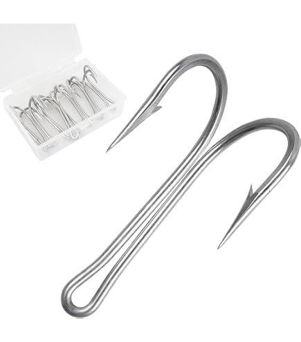 Amazon.com : 100pcs Double Fishing Hooks, Durable Open Shank Double Frog Hook, High Carbon Steel Sharp Fishhook Extra Strong Small Fly Tying Hook for Saltwater Freshwater : Sports & Outdoors Amazon.com : 100pcs Double Fishing Hooks, Durable Open Shank Double Frog Hook, High Carbon Steel Sharp Fishhook Extra Strong Small Fly Tying Hook for Saltwater Freshwater : Sports & Outdoors