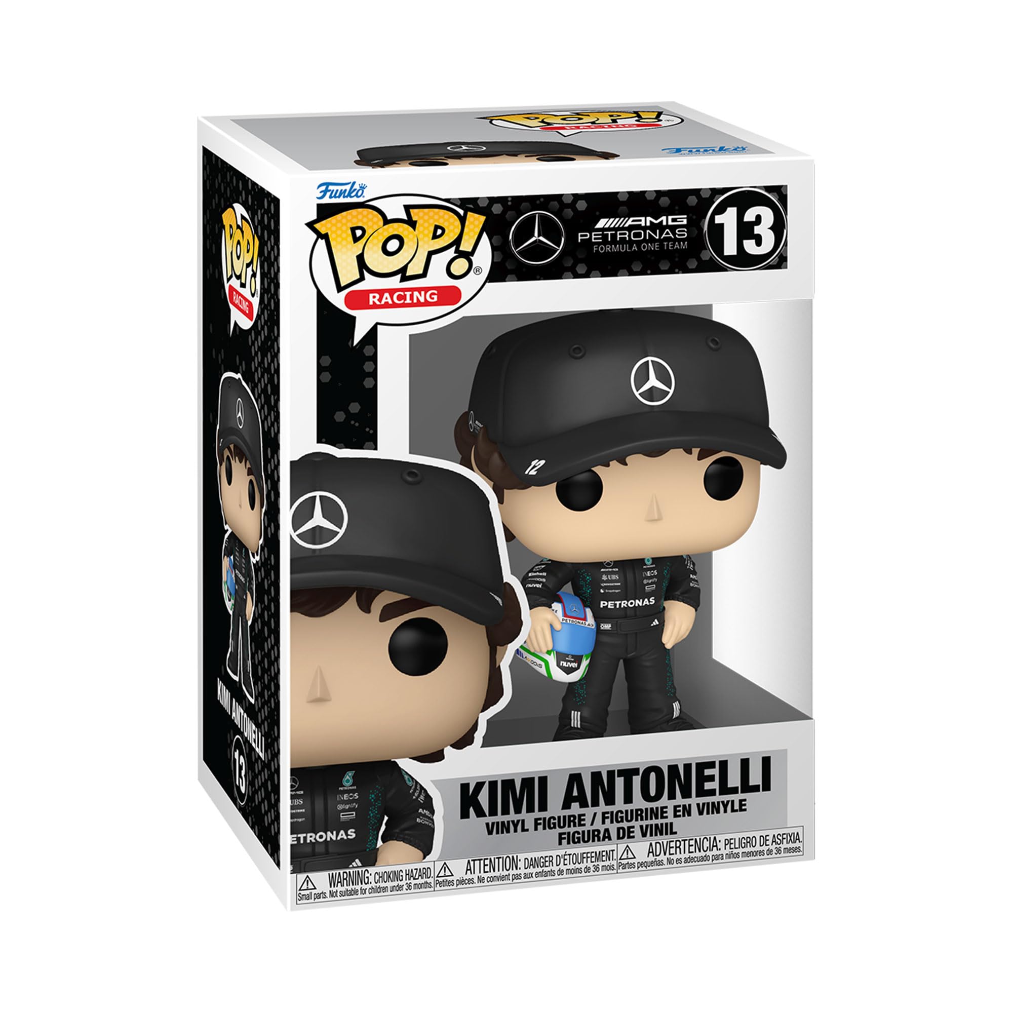 Funko POP! Racing: Kimi Antonelli - AMG Petronas - Collectable Vinyl Figure - Gift Idea - Official Merchandise - Toys For Kids & Adults - Model Figure for Collectors and Display