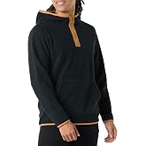 Amazon Essentials Men's Snap-Front Hooded Polar Fleece Jacket