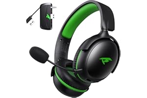 KOFIRE Wireless Gaming Headset for XBOX Series X|S|One, PC, PS5, PS4, Mac, Switch, Gaming Headphones with 2.4GHz, Bluetooth 5.4, 53MM 3D Stereo Sound, 60H Battery, Detachable Noise Canceling Mic, 3.5mm Wired