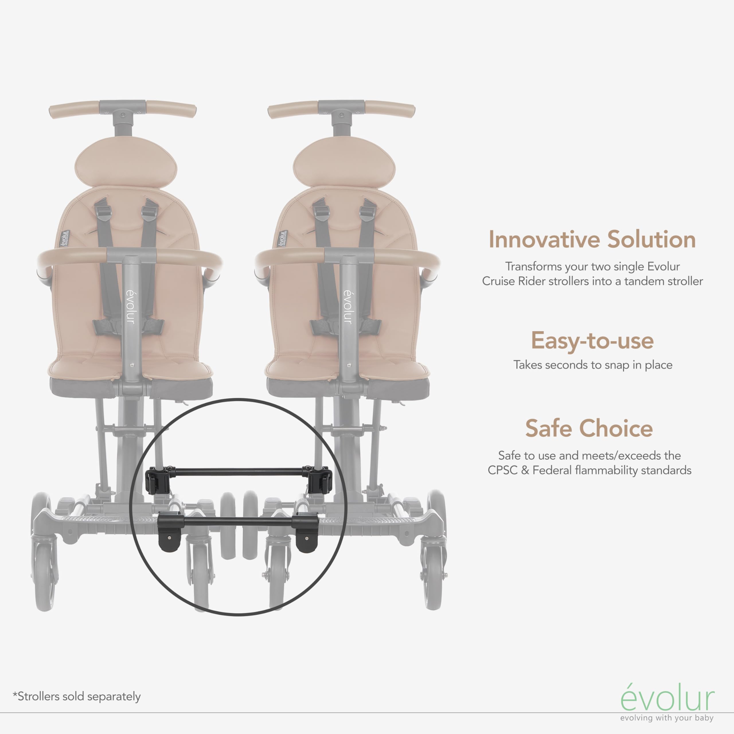 Evolur Cruise Rider Twin Connector