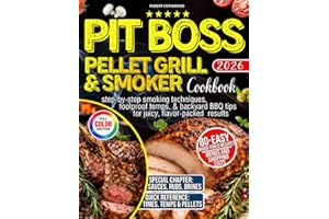 Pit Boss Pellet Grill & Smoker Cookbook for Beginners: 80 Easy Wood-Fired Recipes with Step-by-Step Smoking Techniques, Foolp