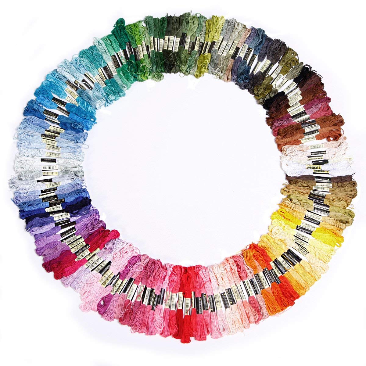 AKORD 150 Skeins Stranded Deal CXC 100% Cotton Thread Cross Floss