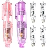 JEFURE Refillable Retractable Correction Tape, 4 Extra Refills | Smooth Pull Out White Correction Tape, for School, Office, Home, Writing &amp; Drawing