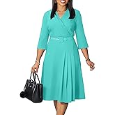 Business Work Dress for Women Elegance Church Dresses Midi Bodycon Pencil Dress Office Modest Casual Suiting Outfits