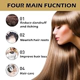 KAYZON Natural Organic Ginger Shampoo 2Pcs - Hair Growth Anti-Dandruff view 2