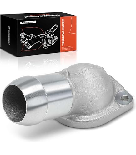 Thermostat Kit-190 Degrees W/Seal Engine Coolant Thermostat Housing Assembly Fits Chevy Silverado 1500 07–23 2500 HD 07–23 Tahoe 07–23 Express 2500 07–21 GMC Sierra 1500 07–23 Yukon 07–23 12587395