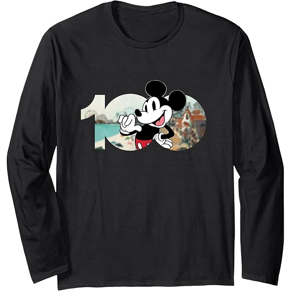【新品未使用】Disney100 SS TEE（ミッキー） Amazon.com: Disney 100 Anniversary Mickey Mouse D100 Logo T