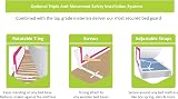 Littles Bed Guard Rail Toddler Child Baby Pink 83cm x 48.5cm Fits Single to King view 6