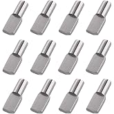 5mm Shelf Pegs Pins,60 Pieces Spoon Shape Support Pegs for Cabinet Shelf | 5mm Shelf Pegs